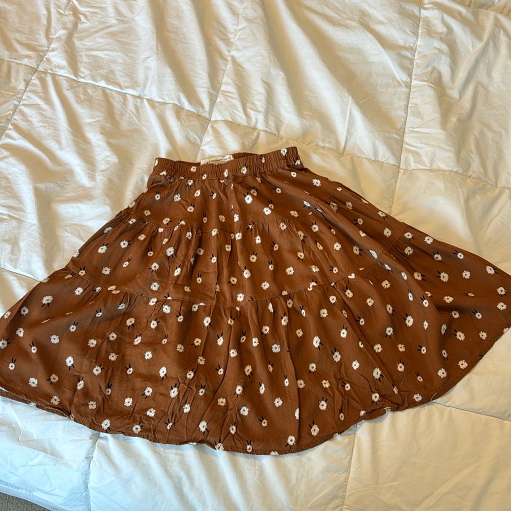 Toddler Floral Maxi Skirt